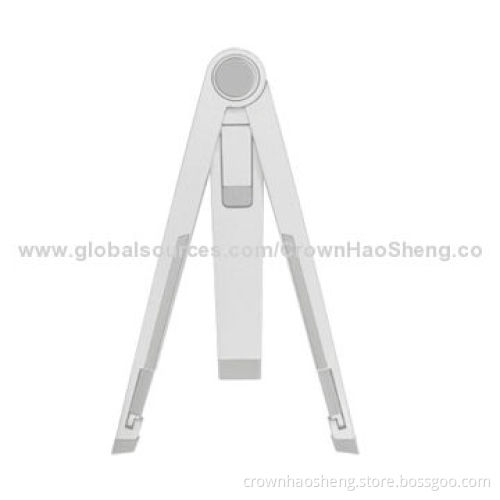 Universal zinc alloy foldable table mount holder for tablets